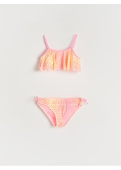 Reserved - Dwuczęściowy strój kąpielowy - Różowy ze sklepu Reserved w kategorii Stroje kąpielowe - zdjęcie 154163298