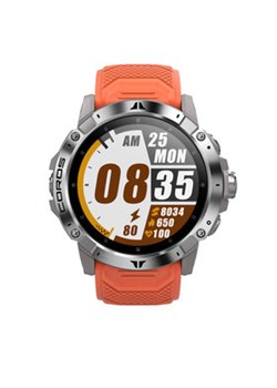 Coros Smartwatch Vertix 2 WVTX2-SVR Pomarańczowy ze sklepu MODIVO w kategorii Zegarki - zdjęcie 154166077