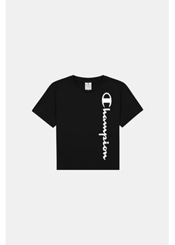 CHAMPION T-shirt - Czarny - Kobieta - M (M) ze sklepu Halfprice w kategorii Bluzki damskie - zdjęcie 154174299