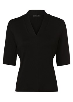 Opus T-shirt damski Kobiety Dżersej czarny jednolity ze sklepu vangraaf w kategorii Bluzki damskie - zdjęcie 154174628