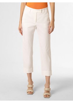 Zerres Spodnie  Kobiety Bawełna biały jednolity ze sklepu vangraaf w kategorii Spodnie damskie - zdjęcie 154174695