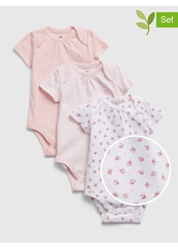 Body (3 szt.) w kolorze jasnoróżowym ze sklepu Limango Polska w kategorii Odzież dla niemowląt - zdjęcie 154175078