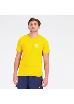 Koszulka męska New Balance MT31909VGL – żółta ze sklepu New Balance Poland w kategorii T-shirty męskie - zdjęcie 154175646