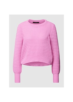 Sweter z dzianiny z fakturowanym wzorem model ‘PLENTY’ ze sklepu Peek&Cloppenburg  w kategorii Swetry damskie - zdjęcie 154178106