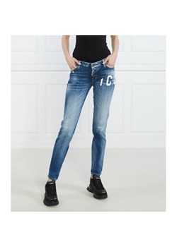 Dsquared2 Jeansy Icon Jennifer Jeans, made in Italy | Slim Fit ze sklepu Gomez Fashion Store w kategorii Jeansy damskie - zdjęcie 154189418