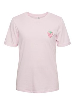 Pieces KIDS T-Shirt 17137755 Fioletowy Loose Fit ze sklepu MODIVO w kategorii Bluzki dziewczęce - zdjęcie 154196509