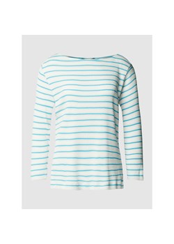 T-shirt z dodatkiem wiskozy i wzorem w paski ze sklepu Peek&Cloppenburg  w kategorii Bluzki damskie - zdjęcie 154199479
