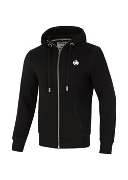 Bluza męska Hooded Zip Small Logo Pitbull West Coast ze sklepu SPORT-SHOP.pl w kategorii Bluzy męskie - zdjęcie 154201126