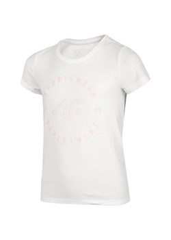 Koszulka dziewczęca HJL22 JTSD003 4F ze sklepu SPORT-SHOP.pl w kategorii Bluzki dziewczęce - zdjęcie 154222117