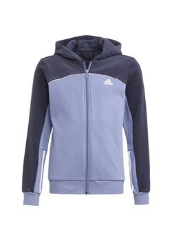 Bluza dziewczęca Colorblock Full-Zip Hoodie Adidas ze sklepu SPORT-SHOP.pl w kategorii Bluzy dziewczęce - zdjęcie 154224448