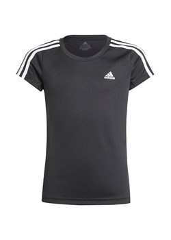 Koszulka dziewczęca Designed 2 Move 3-Stripes Aeroready Adidas ze sklepu SPORT-SHOP.pl w kategorii Bluzki dziewczęce - zdjęcie 154230529