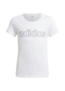 Koszulka dziewczęca Essentials Tee Adidas ze sklepu SPORT-SHOP.pl w kategorii Bluzki dziewczęce - zdjęcie 154232956