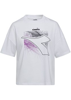 Koszulka damska L. T-shirt SS Logo Flare Diadora ze sklepu SPORT-SHOP.pl w kategorii Bluzki damskie - zdjęcie 154241369