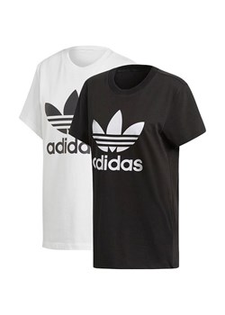 Zestaw dwóch koszulek damskich Boyfriend Trefoil Adidas Oryginals ze sklepu SPORT-SHOP.pl w kategorii Bluzki damskie - zdjęcie 154273367