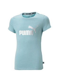 Koszulka juniorska ESS+ Logo Tee Puma ze sklepu SPORT-SHOP.pl w kategorii Bluzki dziewczęce - zdjęcie 154274146