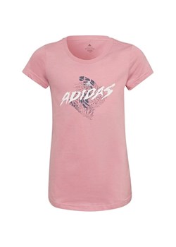 Koszulka juniorska Graphic SlimFit Adidas ze sklepu SPORT-SHOP.pl w kategorii Bluzki dziewczęce - zdjęcie 154274908