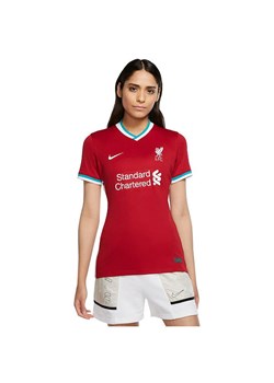 Koszulka piłkarska damska Liverpool FC 2020/21 Stadium Home Nike ze sklepu SPORT-SHOP.pl w kategorii Bluzki damskie - zdjęcie 154278806