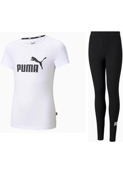 Komplet dziewczęcy Essentials Logo Puma ze sklepu SPORT-SHOP.pl w kategorii Komplety dziewczęce - zdjęcie 154286755