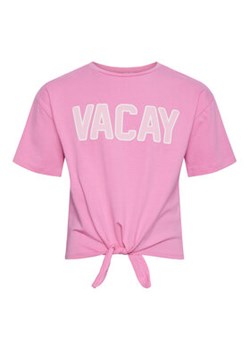 Pieces KIDS T-Shirt 17138244 Fioletowy Regular Fit ze sklepu MODIVO w kategorii Bluzki dziewczęce - zdjęcie 154289767