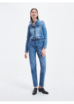 Reserved - Klasyczne jeansy straight - Niebieski ze sklepu Reserved w kategorii Jeansy damskie - zdjęcie 154290786