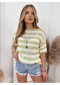 sweter brugia limonkowy one size ze sklepu UBRA w kategorii Swetry damskie - zdjęcie 154308539