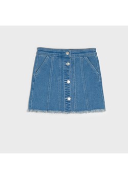 Sinsay - Spódniczka jeansowa - Niebieski ze sklepu Sinsay w kategorii Spódnice dziewczęce - zdjęcie 154318767