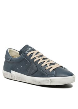Sneakersy Philippe Model - Prsx Low Men PRLU WW21 Doux Indaco ze sklepu eobuwie.pl w kategorii Trampki męskie - zdjęcie 154320686