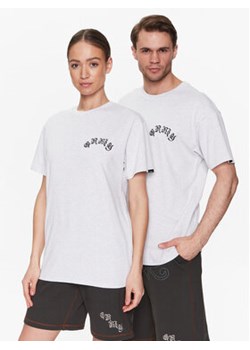 Grimey T-Shirt GA661 Szary Regular Fit ze sklepu MODIVO w kategorii Bluzki damskie - zdjęcie 154324118