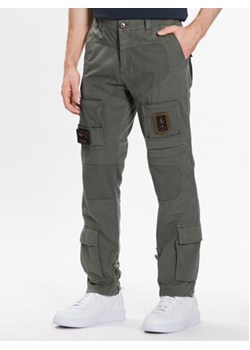 Aeronautica Militare Spodnie materiałowe 231PA1527CT3092 Zielony Regular Fit ze sklepu MODIVO w kategorii Spodnie męskie - zdjęcie 154334378