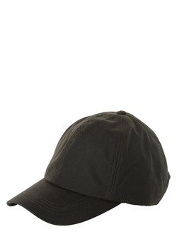 Barbour Męska czapka z daszkiem Mężczyźni Bawełna oliwkowy jednolity ze sklepu vangraaf w kategorii Czapki z daszkiem męskie - zdjęcie 154366575