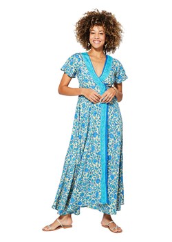 Sukienka w kolorze niebiesko-beżowym ze sklepu Limango Polska w kategorii Sukienki - zdjęcie 154369856