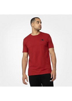 Męski t-shirt DIADORA SS CORE - czerwony ze sklepu Sportstylestory.com w kategorii T-shirty męskie - zdjęcie 154377737