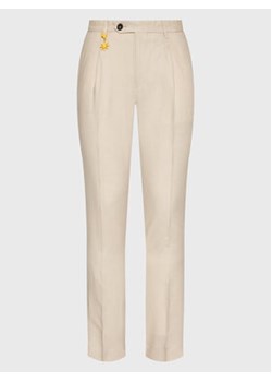 Manuel Ritz Spodnie materiałowe 3432P1648L 233279 Beżowy Regular Fit ze sklepu MODIVO w kategorii Spodnie męskie - zdjęcie 154381449