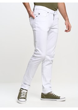 Spodnie jeans męskie skinny białe Jeffray 810 ze sklepu Big Star w kategorii Jeansy męskie - zdjęcie 154382958