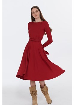 Sukienka infinity midi z długim rękawem Ruby Rose, XS ze sklepu NAOKO w kategorii Sukienki - zdjęcie 154385196