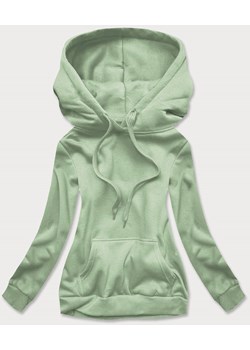 DAMSKA BLUZA DRESOWA PISTACJOWA (W02-60) ze sklepu goodlookin.pl w kategorii Bluzy damskie - zdjęcie 154403946