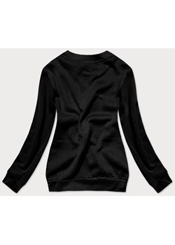Bluza dresowa damska ze ściągaczami czarna (w01-3) ze sklepu goodlookin.pl w kategorii Bluzy damskie - zdjęcie 154404007