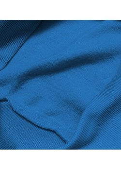 Bluza dresowa damska ze ściągaczami niebieska (w01-16) ze sklepu goodlookin.pl w kategorii Bluzy damskie - zdjęcie 154404736
