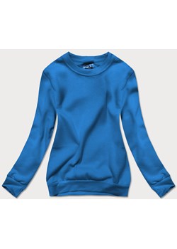 Bluza dresowa damska ze ściągaczami niebieska (w01-16) ze sklepu goodlookin.pl w kategorii Bluzy damskie - zdjęcie 154404737