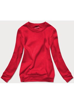 Bluza dresowa damska ze ściągaczami czerwona (w01-18) ze sklepu goodlookin.pl w kategorii Bluzy damskie - zdjęcie 154406716