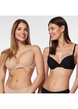 Sinsay - Biustonosz push-up 2 pack - Kremowy ze sklepu Sinsay w kategorii Biustonosze - zdjęcie 154410454