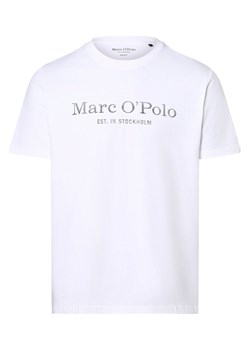 Marc O'Polo T-shirt męski Mężczyźni Bawełna biały nadruk ze sklepu vangraaf w kategorii T-shirty męskie - zdjęcie 154421538