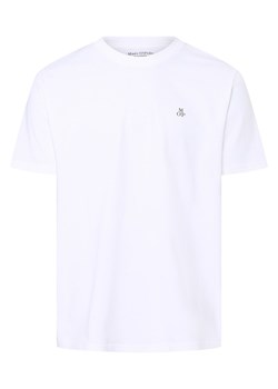 Marc O'Polo T-shirt męski Mężczyźni Bawełna biały nadruk ze sklepu vangraaf w kategorii T-shirty męskie - zdjęcie 154421547