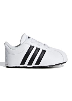 Buty adidas Vl Court 2.0 Jr F36605 białe ze sklepu ButyModne.pl w kategorii Buciki niemowlęce - zdjęcie 154428205