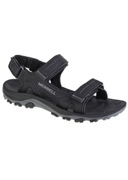 Sandały Merrell Huntington Sport Convert Sandal M J036871 czarne ze sklepu ButyModne.pl w kategorii Sandały męskie - zdjęcie 154428287