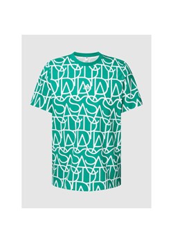 T-shirt z logo na całej powierzchni ze sklepu Peek&Cloppenburg  w kategorii T-shirty męskie - zdjęcie 154440127