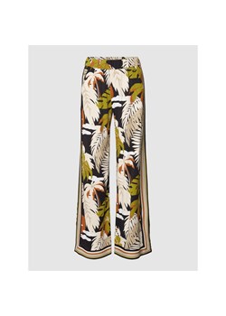 Spodnie z wzorem na całej powierzchni ze sklepu Peek&Cloppenburg  w kategorii Spodnie damskie - zdjęcie 154440586
