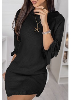 Tunika MIFERA BLACK ze sklepu Ivet Shop w kategorii Sukienki - zdjęcie 154452608