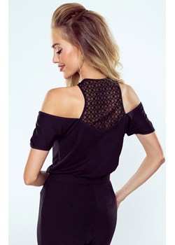 Elegancka bluzka damska z odkrytymi ramionami czarna Nata, Kolor czarny, Rozmiar M, Eldar ze sklepu Primodo w kategorii Bluzki damskie - zdjęcie 154455539