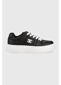 DC sneakersy skórzane Manteca kolor czarny ADJS100156 ze sklepu ANSWEAR.com w kategorii Buty sportowe damskie - zdjęcie 154457516